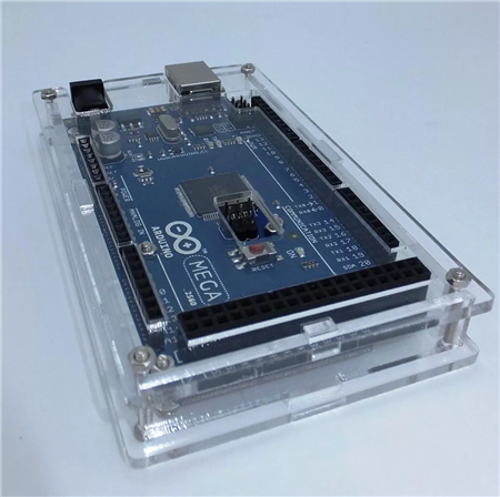 Gabinete Case para Arduino Mega R3 Transparente   EM4100